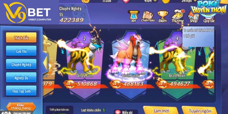 Y8 Pokemon Huyền Thoại - Tựa Game Esport Hot Nhất Tại V9bet 3 Những tựa game Y8 Pokemon Huyền Thoại hot